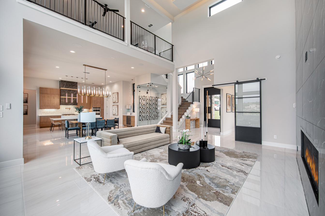 A turnkey-furnished primary suite